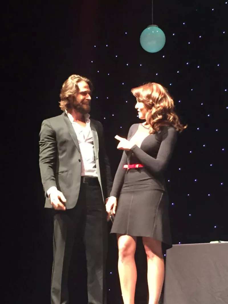 La pareja ha iniciado con el pie derecho este año con la puesta en escena `Los Hombres son de Marte y las Mujeres son de Venus´, y han aprovechado la gira de la obra para disfrutar de su amor.