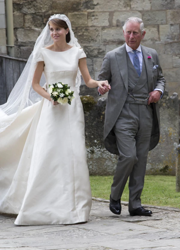 Wedding of Alexandra Knatchbull and Thomas Hooper, Romsey Abbey, Hampshire, UK - 25 Jun 2016
