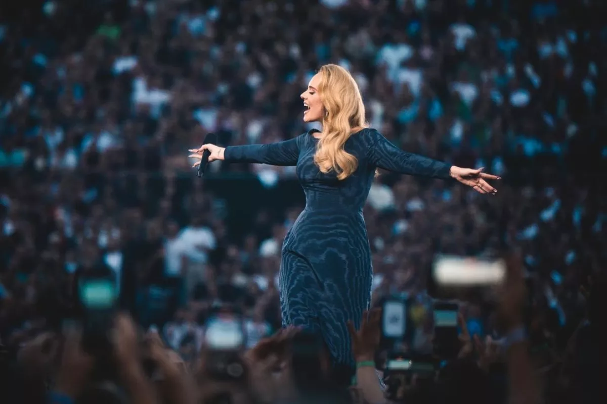 Adele en sus conciertos en Munich Alemania