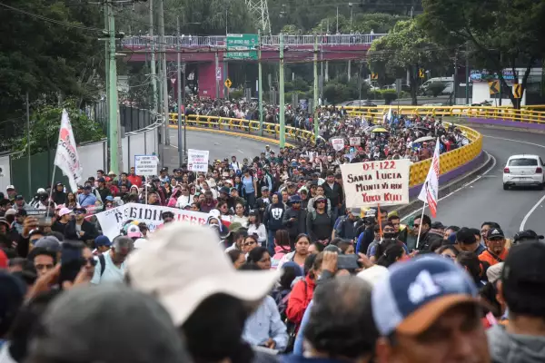 CNTE Marcha Tlalpan