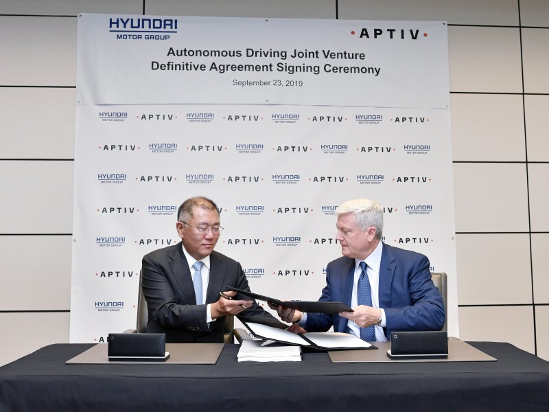 Alianza Hyundai y Aptiv
