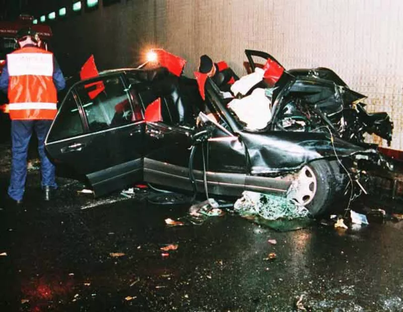 Coche en el que se accidentó Lady Di