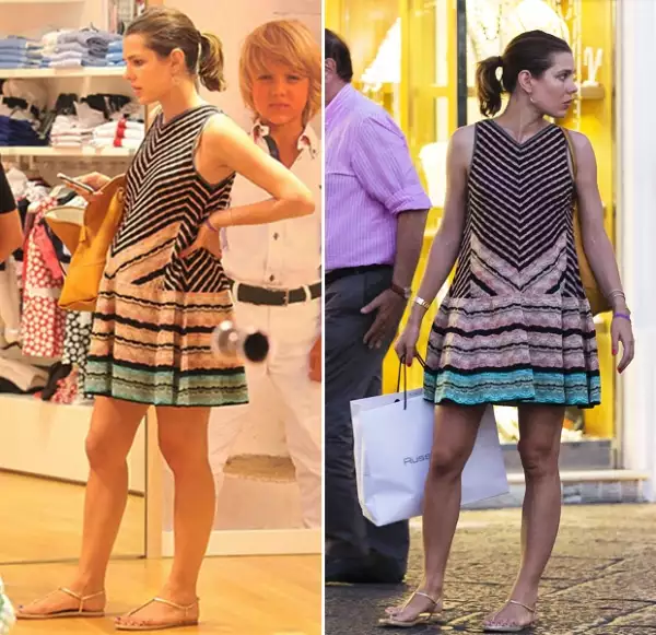Carlota Casiraghi en Capri.