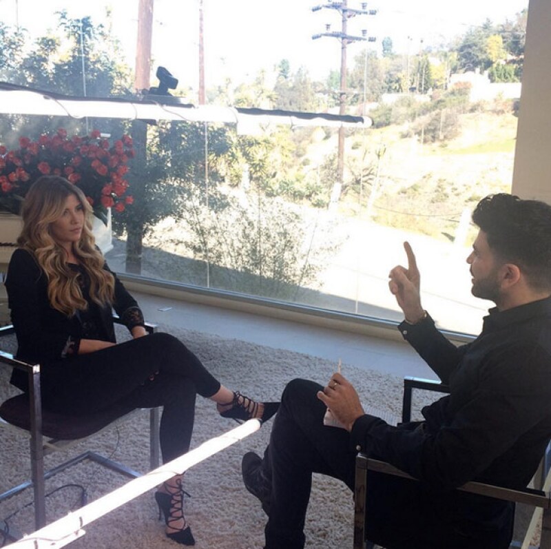 Michelle Salas, hija de Luis Miguel, concedió por primera vez una entrevista televisiva.