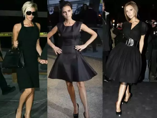 Little black dresses.