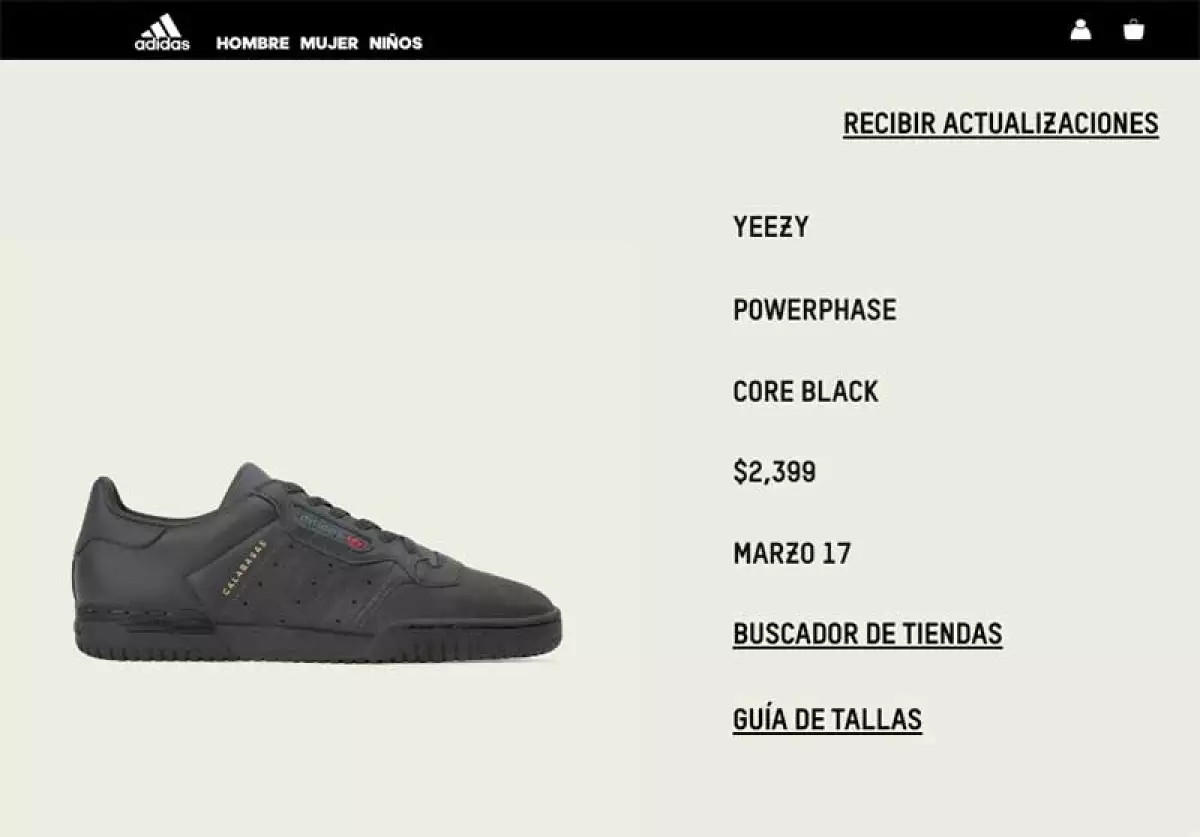 Adidas Yeezy Powerphase