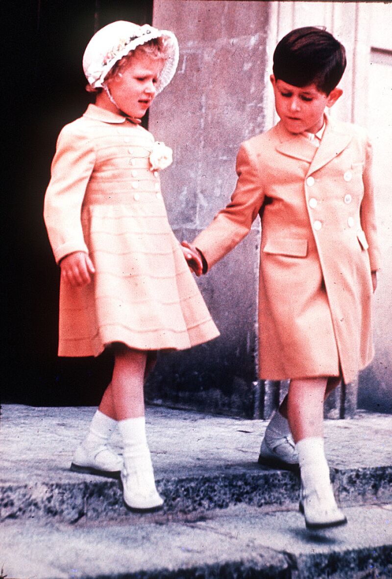 Princesa Ana y Príncipe Carlos
