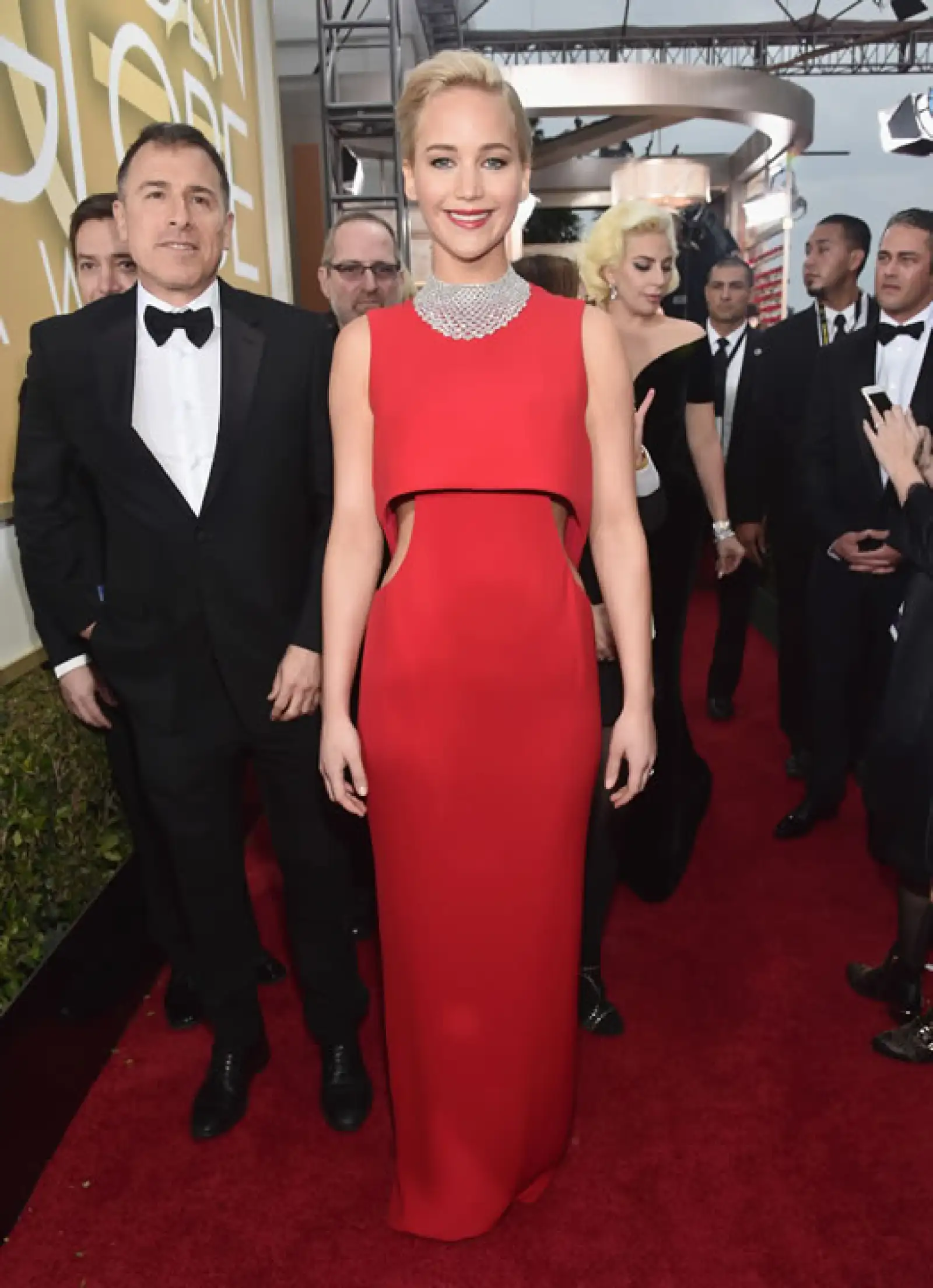Jennifer Lawrence en Dior.
