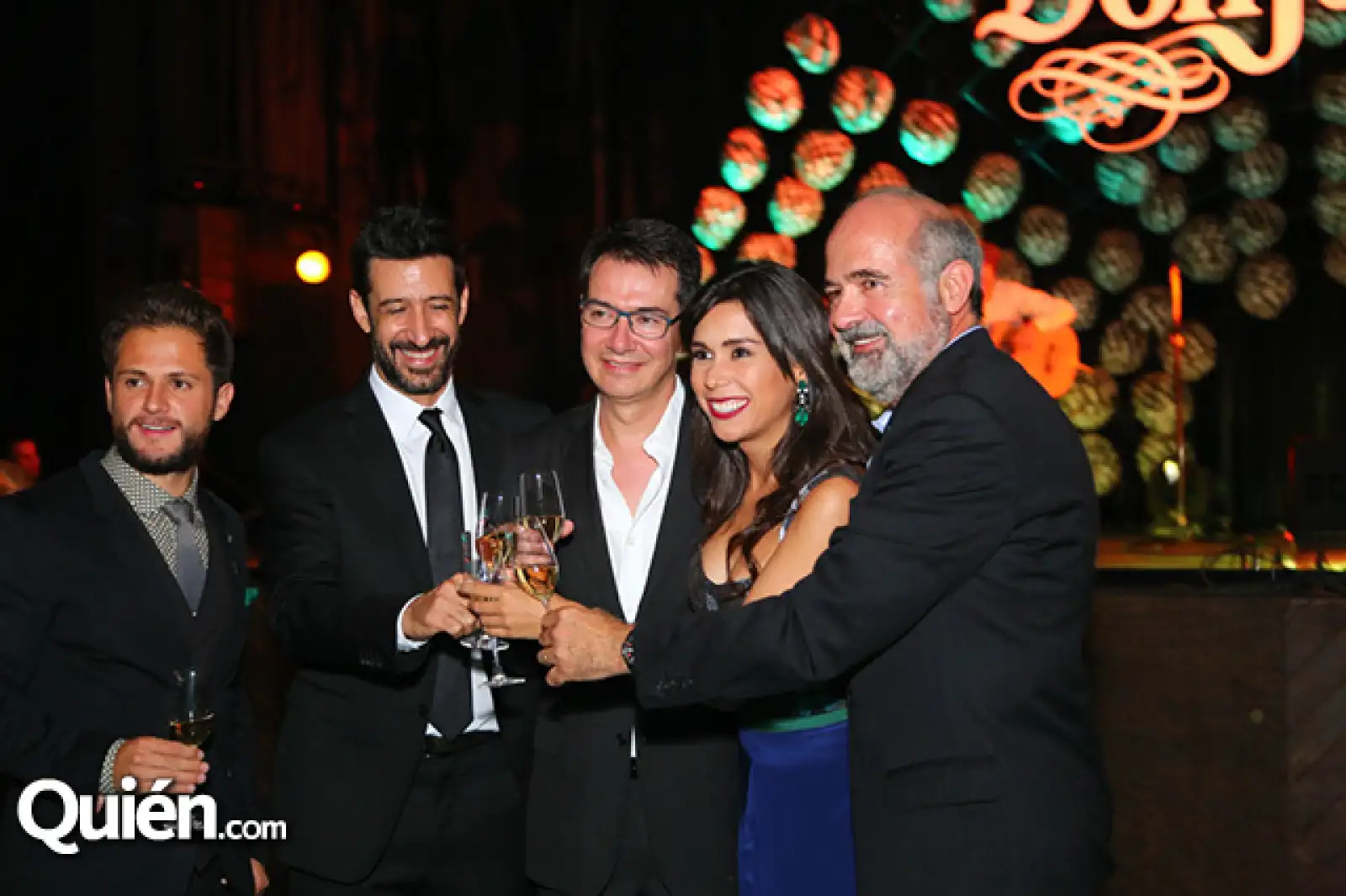 Diego Oseguera,José María Yazpik,Eric Seiersen,Karen Nichols y Enrique de Colsa