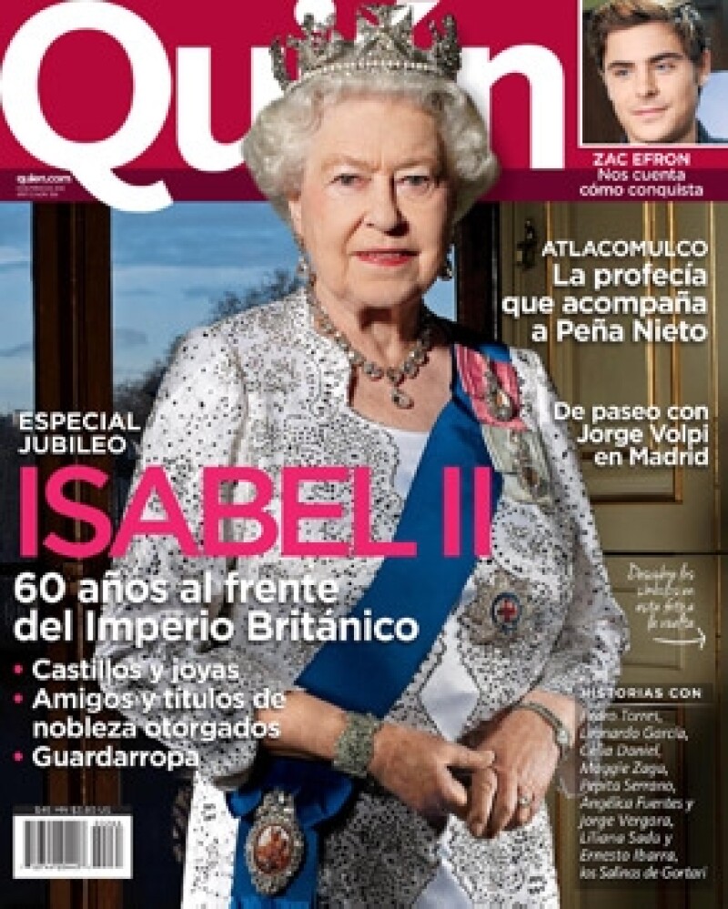 Isabel II es la portada de la revista Quién.