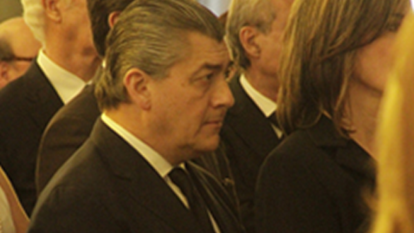 José Antonio Fernández Carvajal, presidente del Consejo de FEMSA, durante la ceremonia.