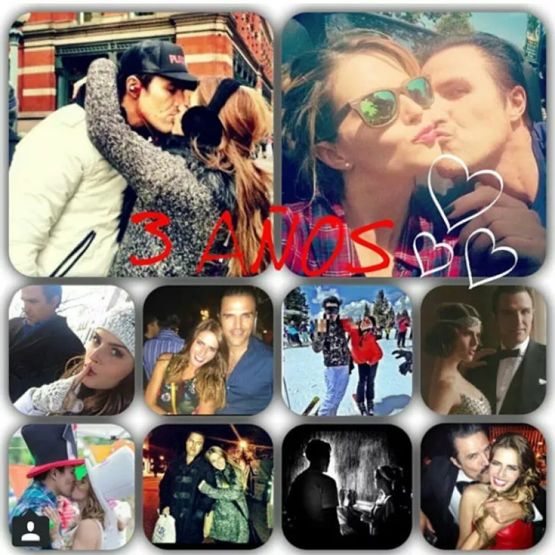La pareja llegó este primero de diciembre a su tercer aniversario, por lo que las palabras de amor no se hicieron esperar; ambos las dedicaron en sus respectivas cuentas de Instagram.