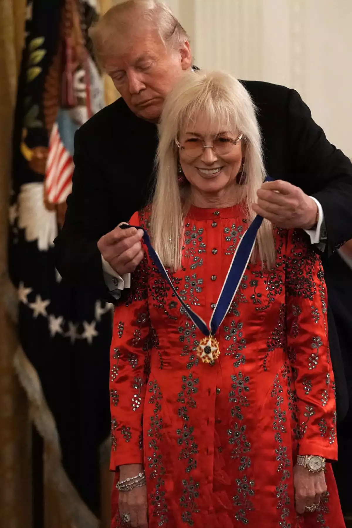 Trump Bestows Honors To Prominent Americans At Presidential Medal Of Freedom Ceremony