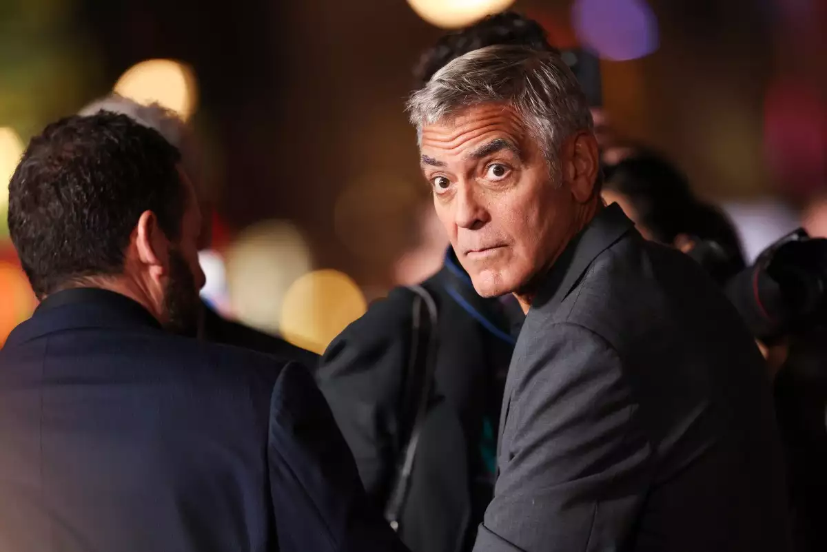 George Clooney presenta su nueva película Jay Kelly