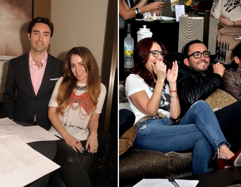 Diego Bally,Lorenza Lazo y Lissette Trepaud con Rodrigo González.