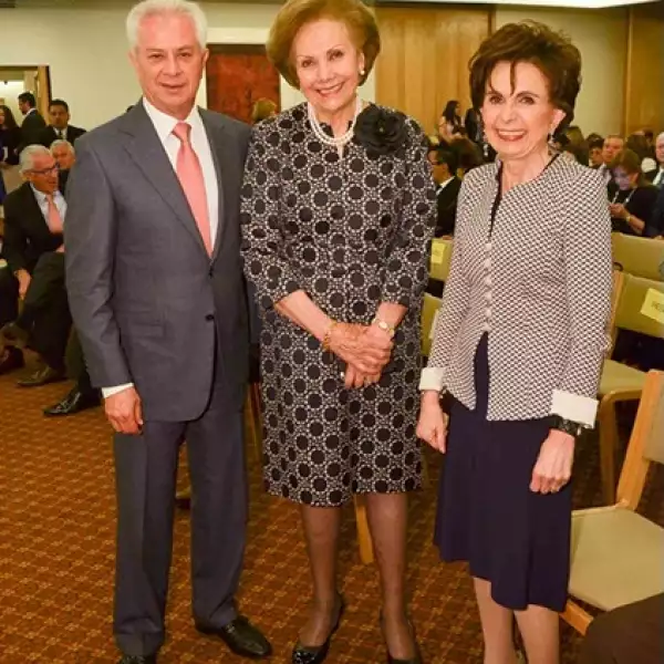 Francisco Hill, Martha Olhovich y Amalia García Moreno.
