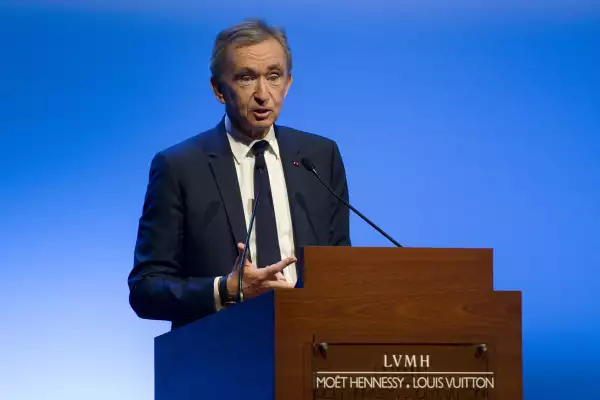 LVMH Annual Results Announcement, Paris, France - 25 Jan 2018