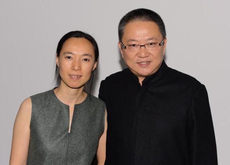 Wang Shu y esposa