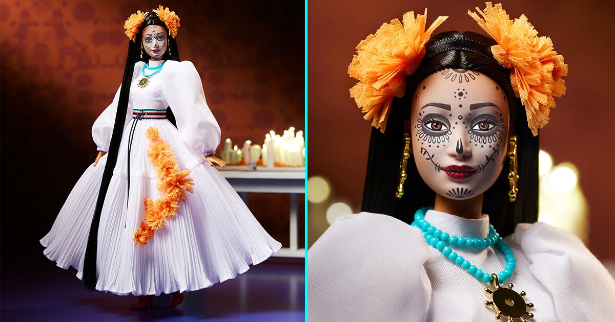 Barbie X Kris Goyri Día De Muertos Collector Doll - Limited Edition Gold Label With Certificate