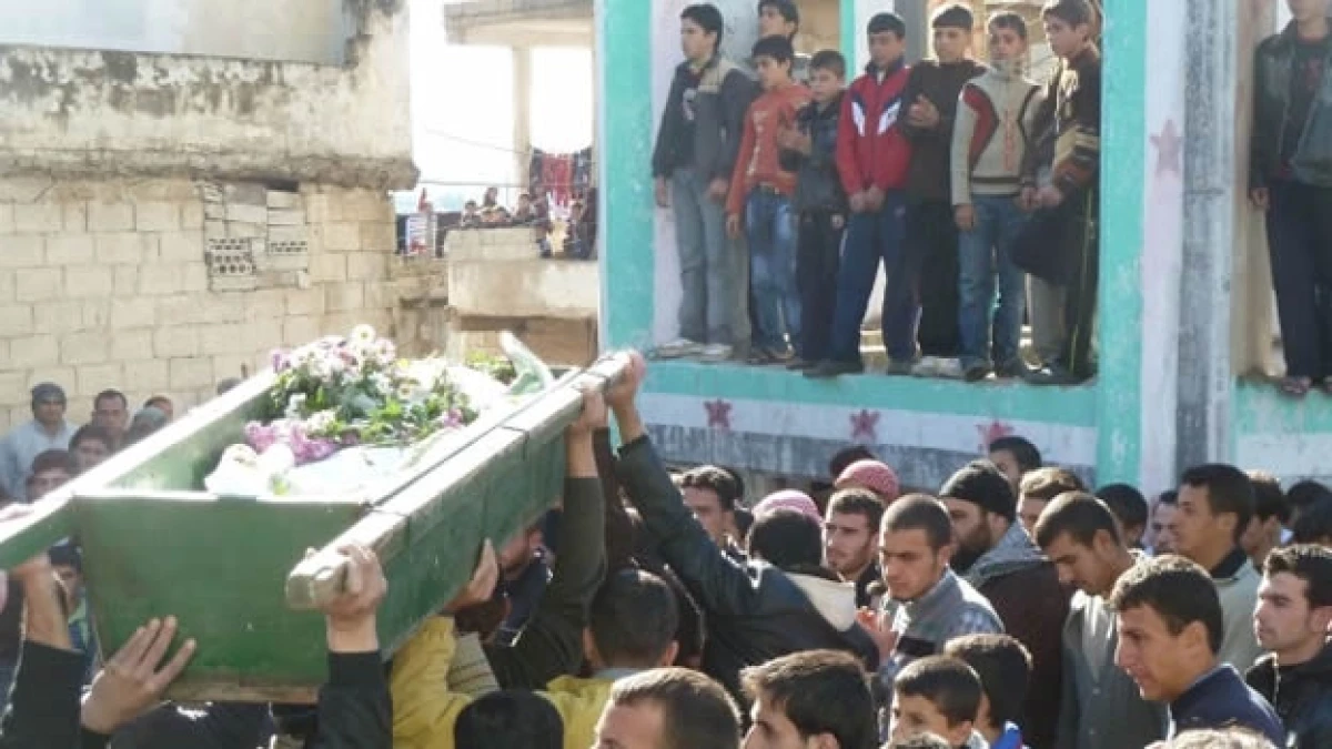 funeral en siria