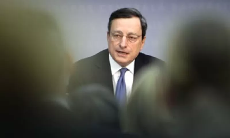 Draghi dijo que la inflación se mantendrá por encima del 2% en el bloque monetario. (Foto: AP)