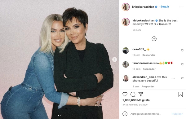 Khloé Kardashian y Kris Jenner
