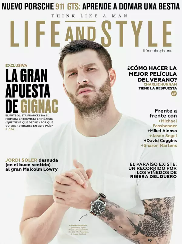 André-Pierre Gignac en nuestra portada de mayo