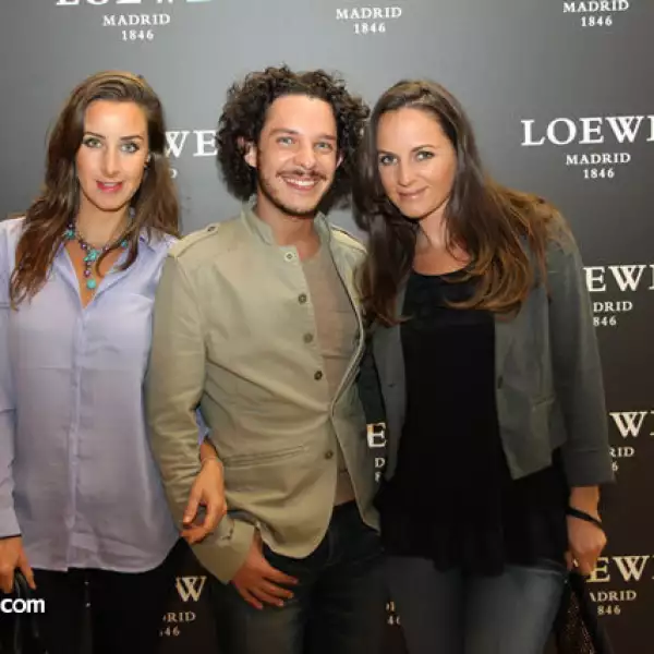 Tony Serdan,Víctor Salinas y Marisol Serdan