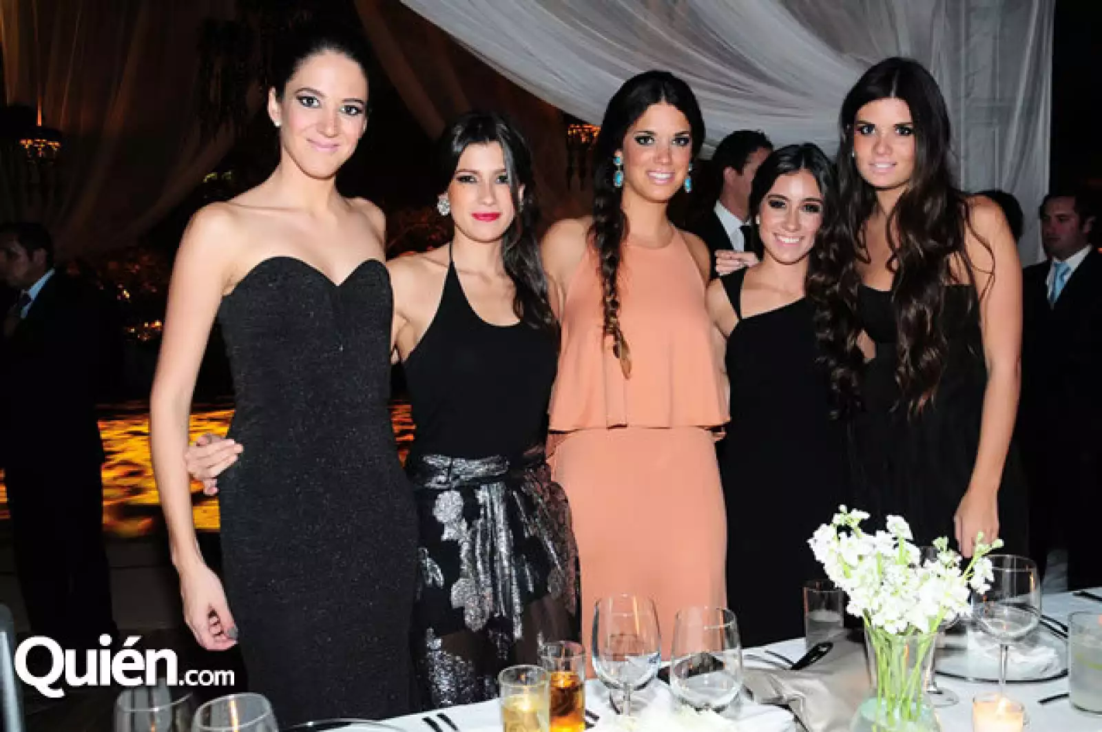 Ale Chávez, Fernanda Estrada, María José Obregón, Fernanda Madero y Pía González