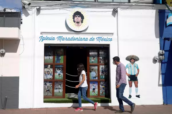 Primera Iglesia Maradoniana en México se hospeda en central estado de Puebla