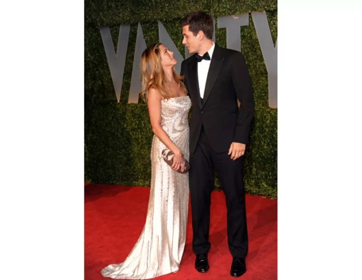 Mayer y Jennifer lucían felices y enamorados.
