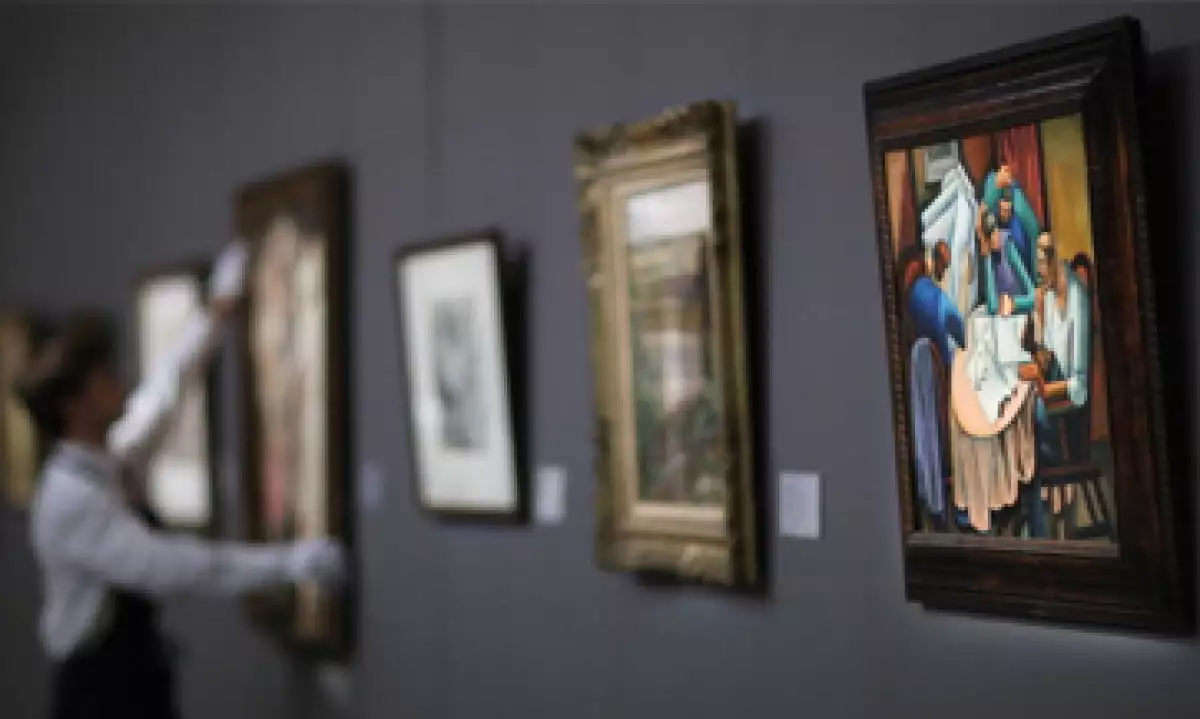 Sotheby's obtuvo 163 millones de libras por 79 piezas vendidas. (Foto: Getty Images)