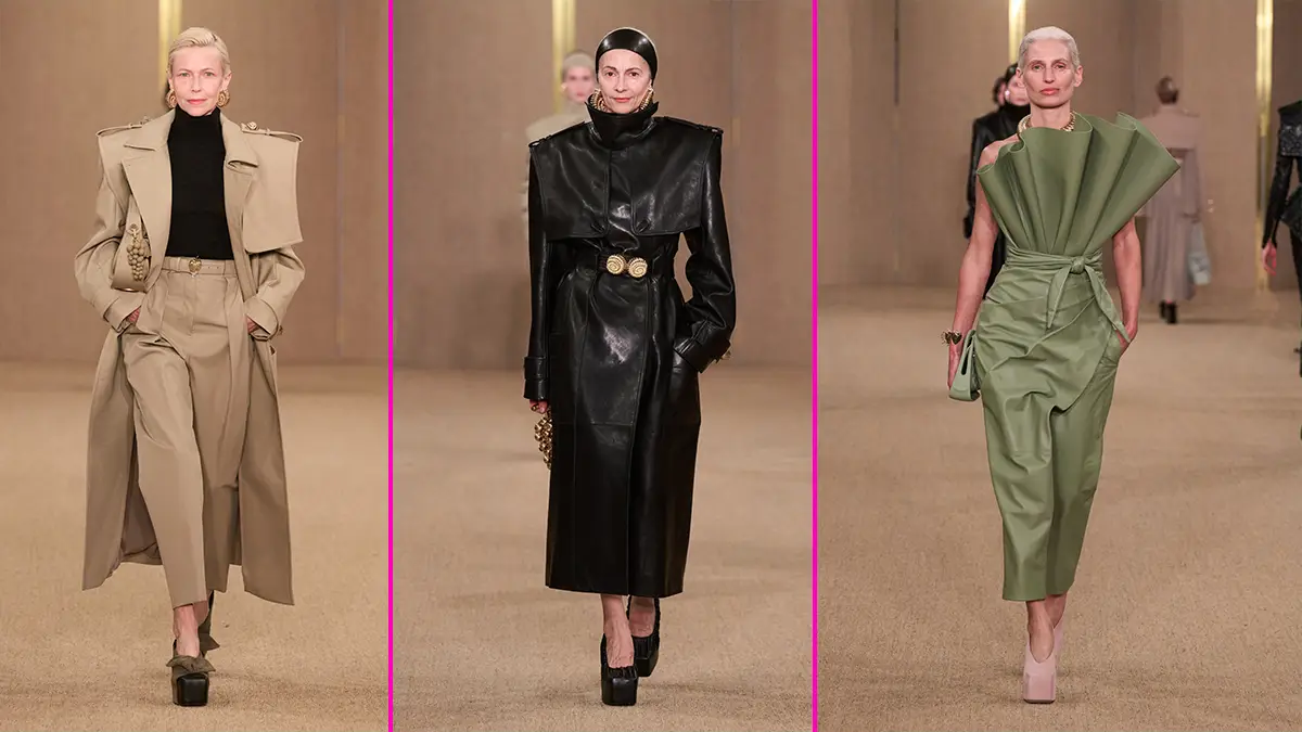 Balmain demuestra que la belleza y la moda no tienen edad