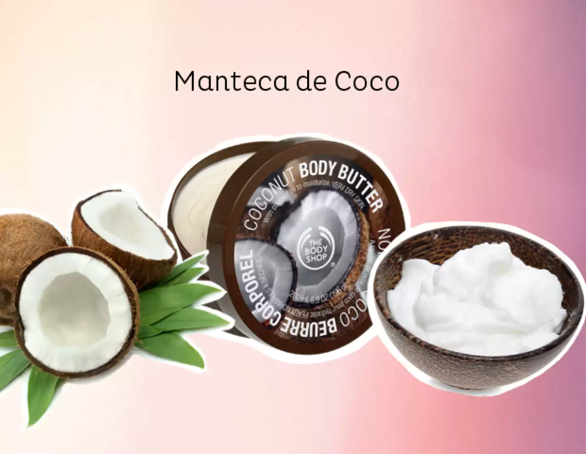 The Body Shop también tiene una manteca de coco espectacular. thebodyshop.com.mx