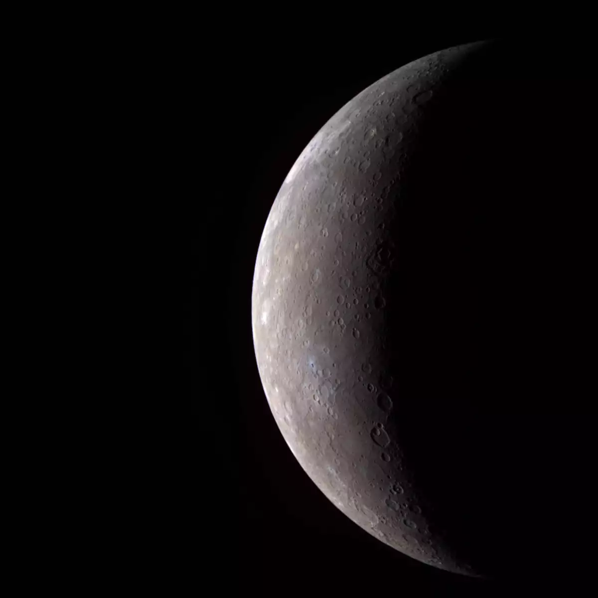NASA Releases Color Picture Of Mercury