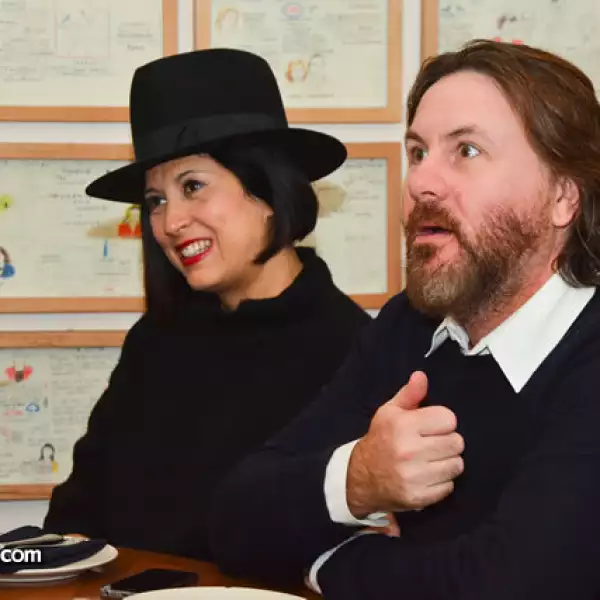 Gladis Tamez y Oliver Wilson