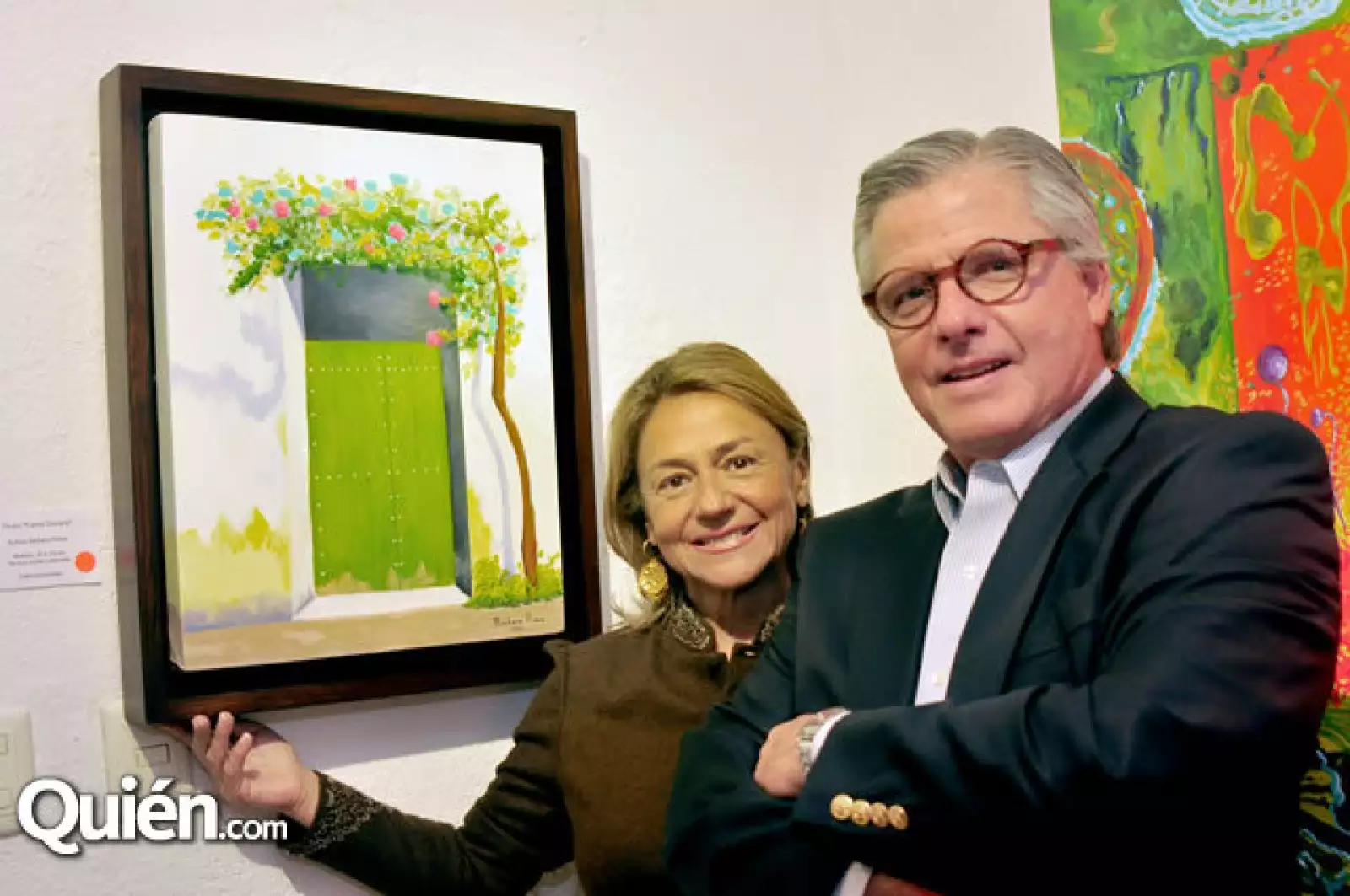 Bárbara Himes de Camelo y Felipe Camelo