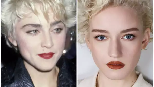 Madonna y Julia Garner