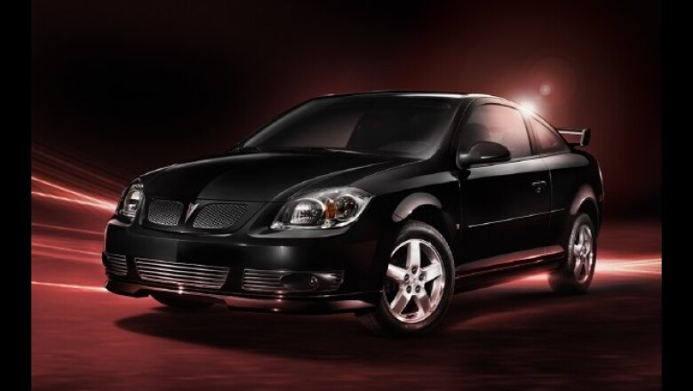 El Pontiac G5 2007 es uno de los autos ligados a los 13 accidentes mortales reportados por la firma estadounidense.
