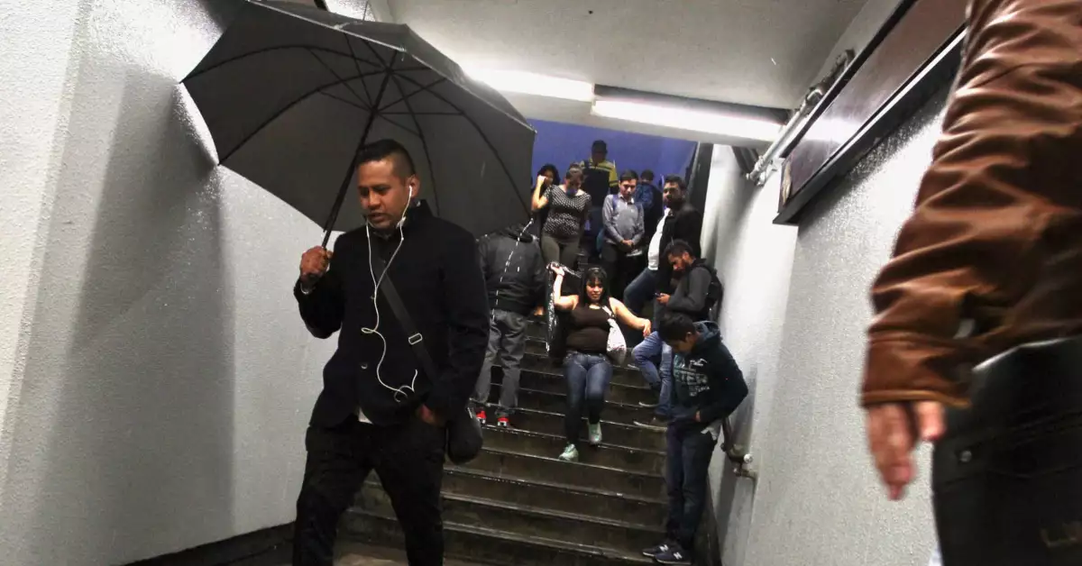El Metro de CDMX sigue este protocolo por las lluvias en la ciudad