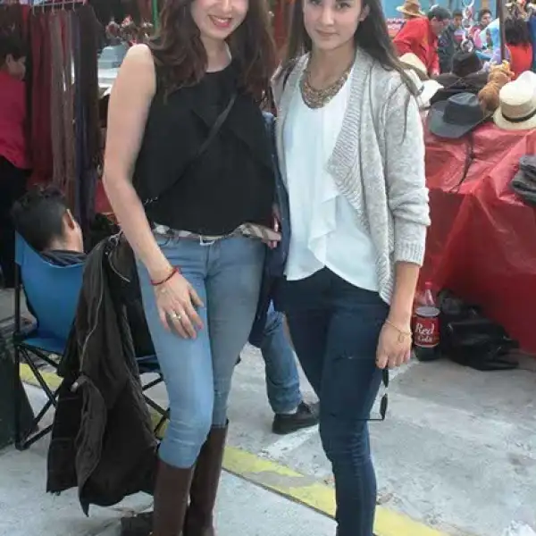 Heidi Magaña y Stephanie Hernández
