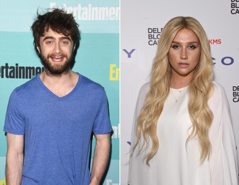 Daniel Radcliffe y Kesha salieron airosos de sus respectivas terapias.