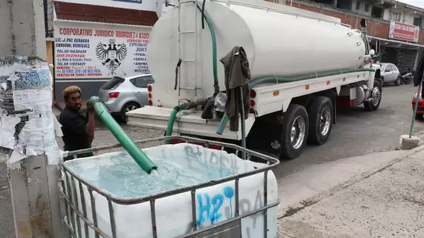Servicios de agua potable en la CDMX