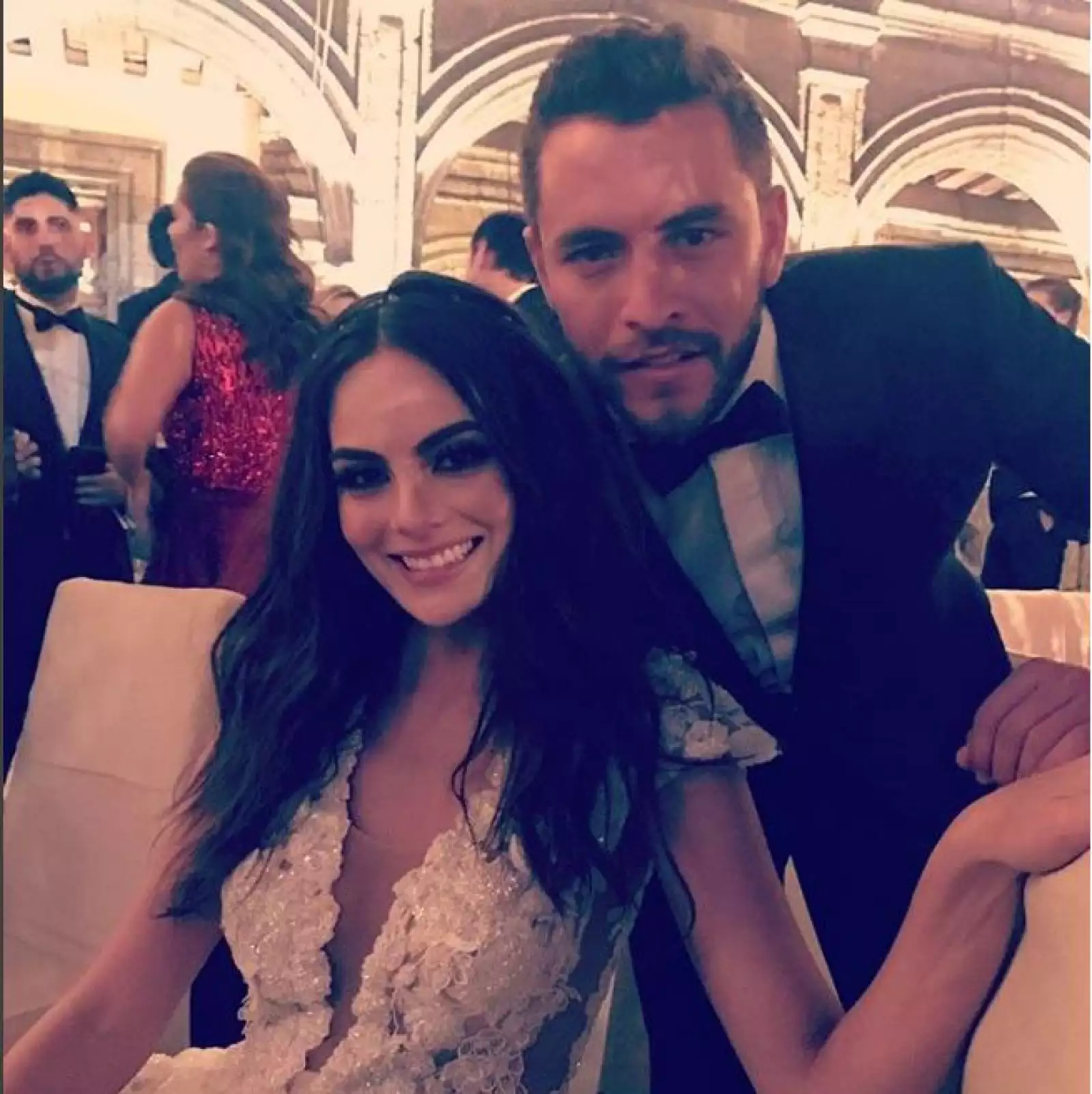 Boda Ximena Navarrete y Juan Carlos Valladares.
