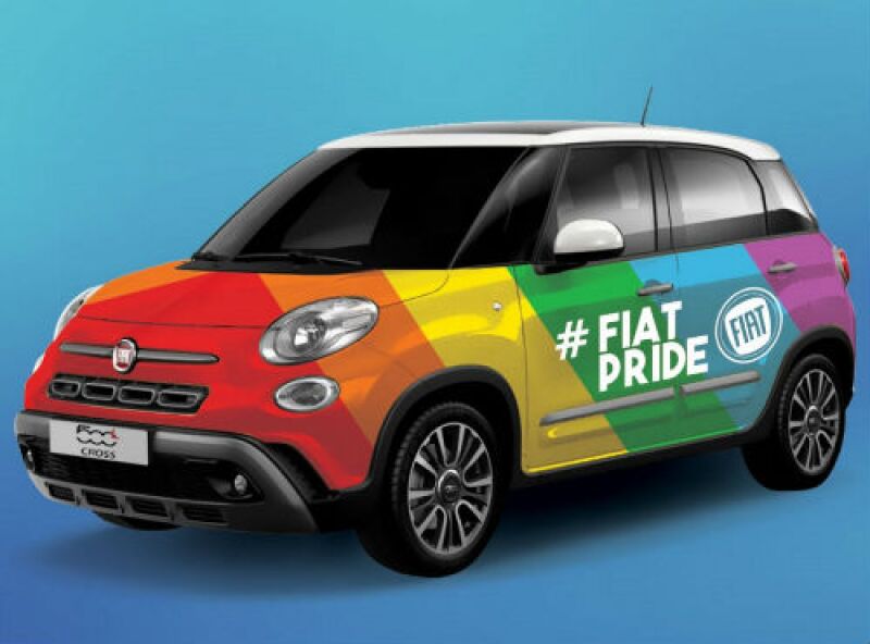 Fiat orgullo gay