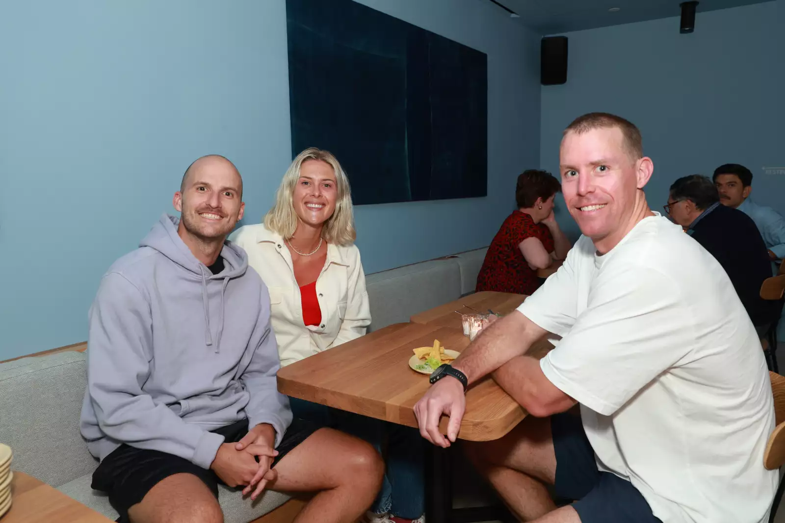 Hayden Czwarno, McKenna Roice y Alex Lee