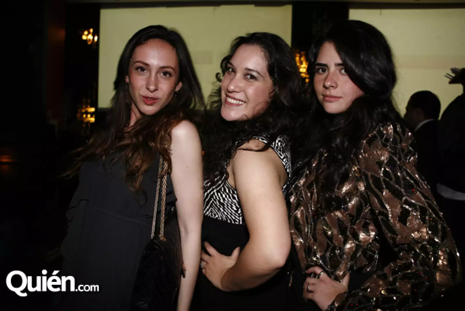 Emma Luckii, Daniela Tapia y Dominica Giardrello