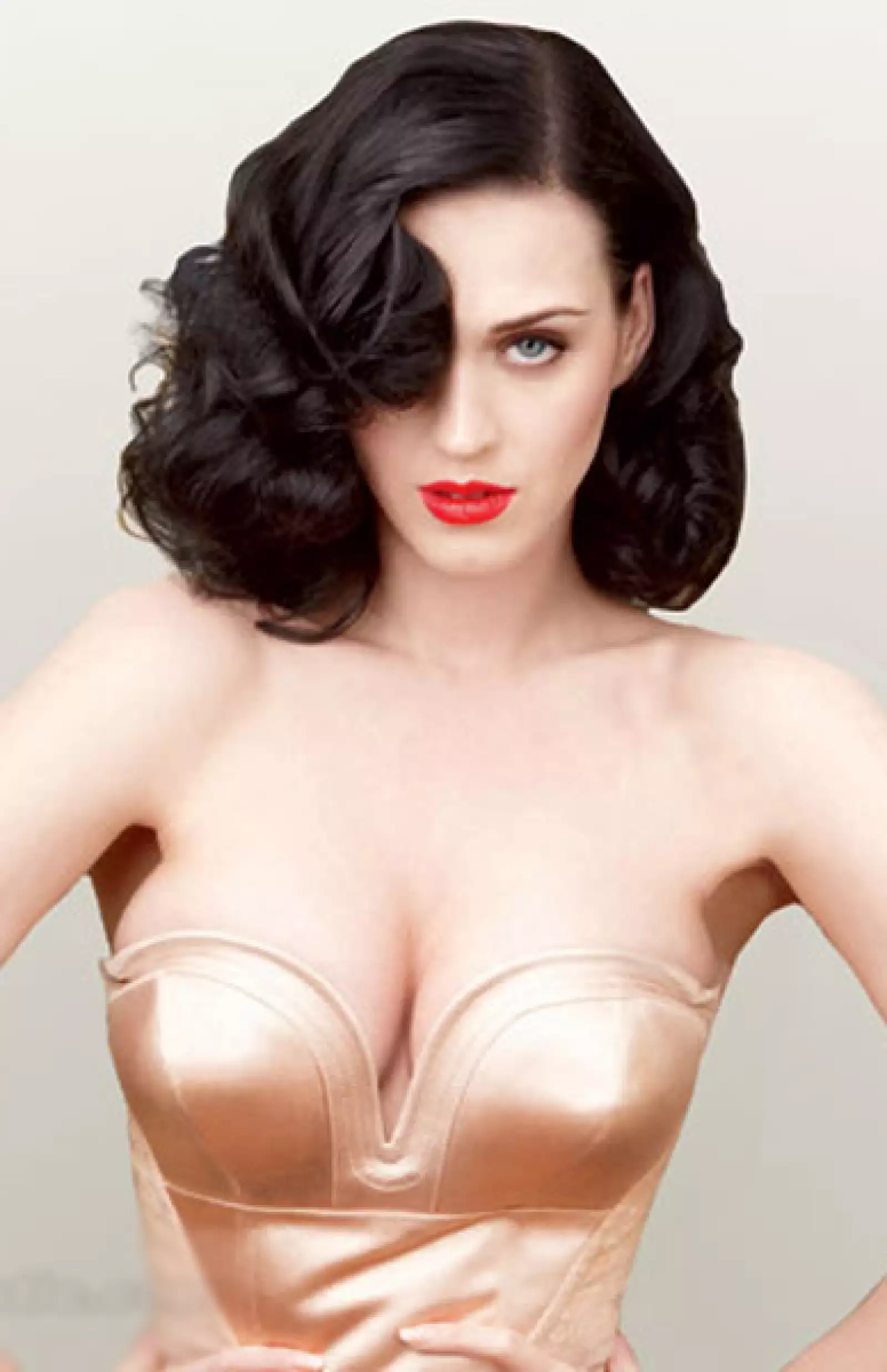 La extrovertida cantante Katy Perry, figuró en el tercer lugar de la lista. Su gran belleza y sensualidad no le fueron suficientes para alcanzar el trono.