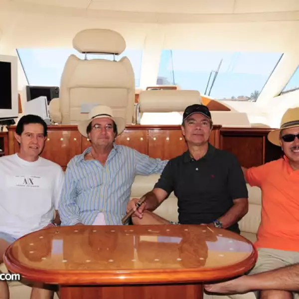 Carlos Behn, Cheo González, Jaime Sahagún y Jaime Plascencia