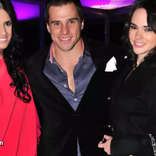 Polina Panopoulos y Jorge y Fabiola Marroquín